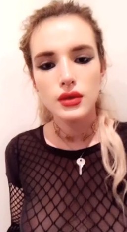 Bella Thorne Naked Shower Zoom Video