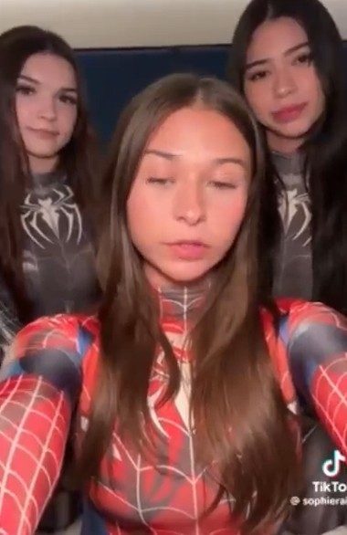 Sophie rain spider man Hot video